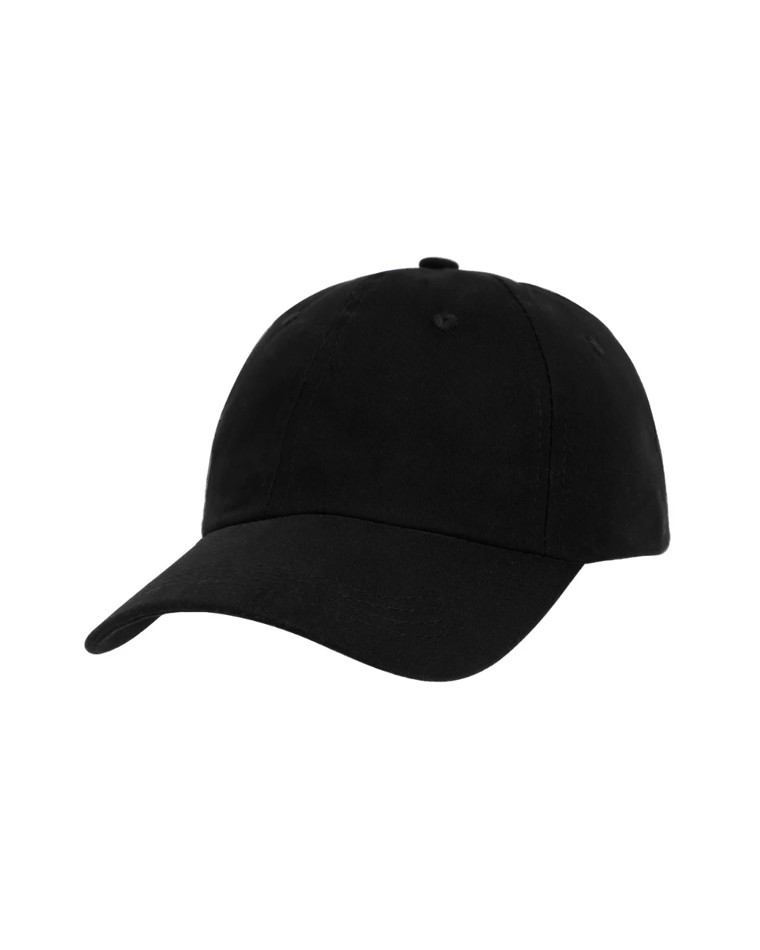 Custom embroidered hats in Black