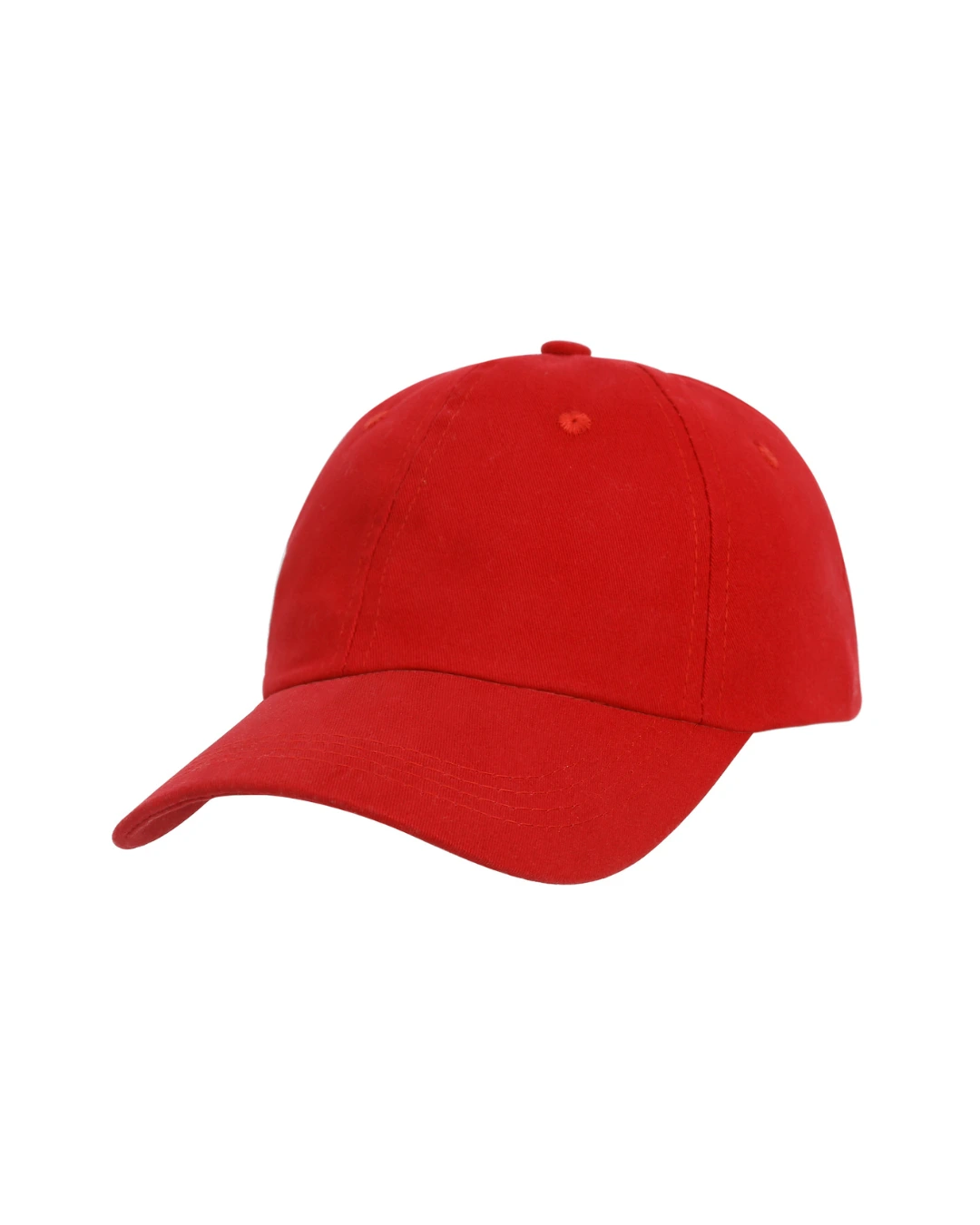 Custom embroidered hats in Red