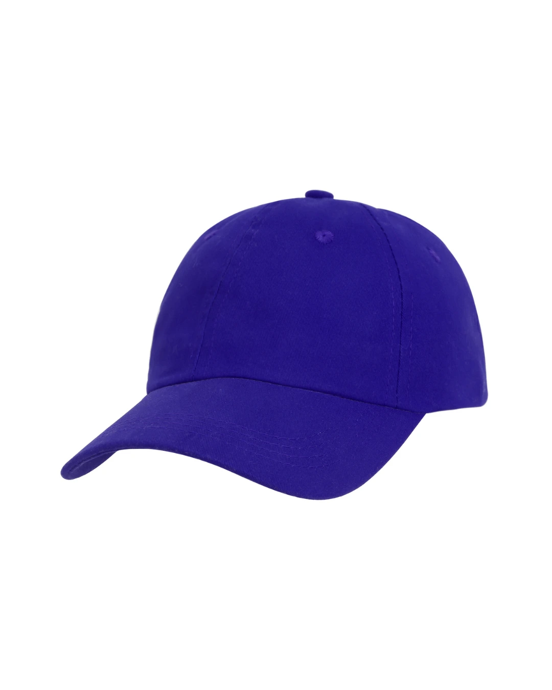 Custom embroidered hats in Royal Blue