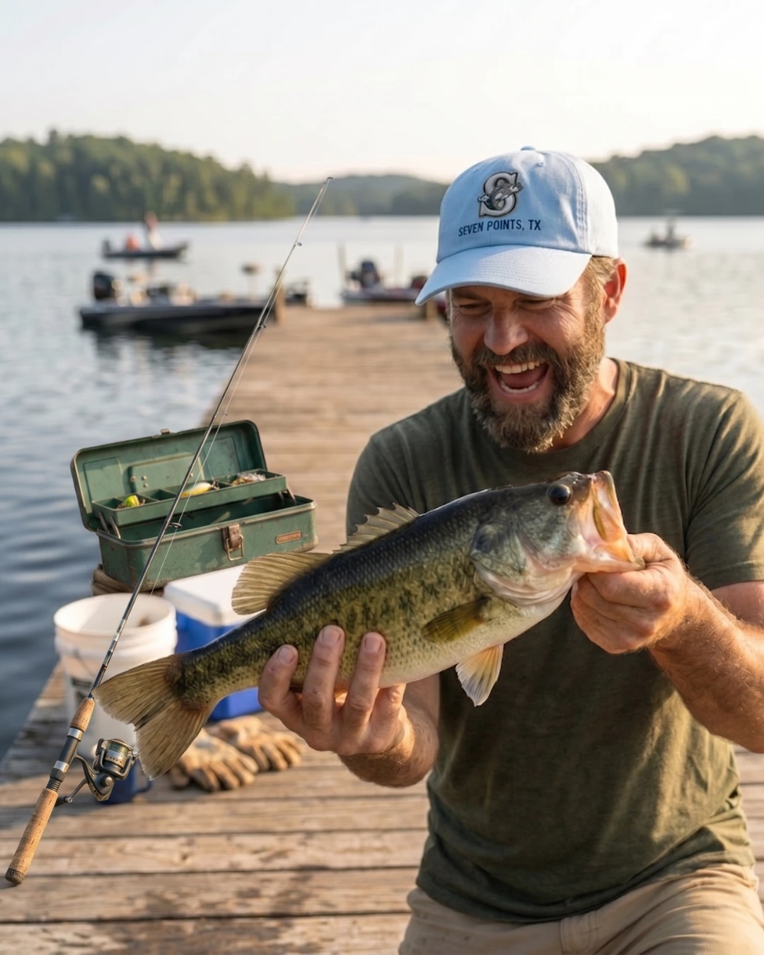Custom embroidered hats in nine colors with stitched logos