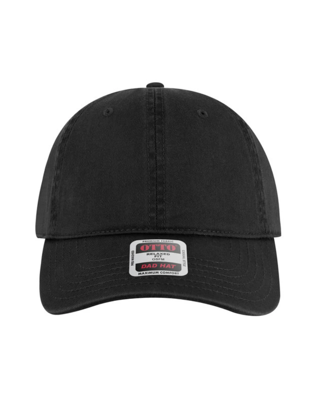 Custom baseball caps in Black