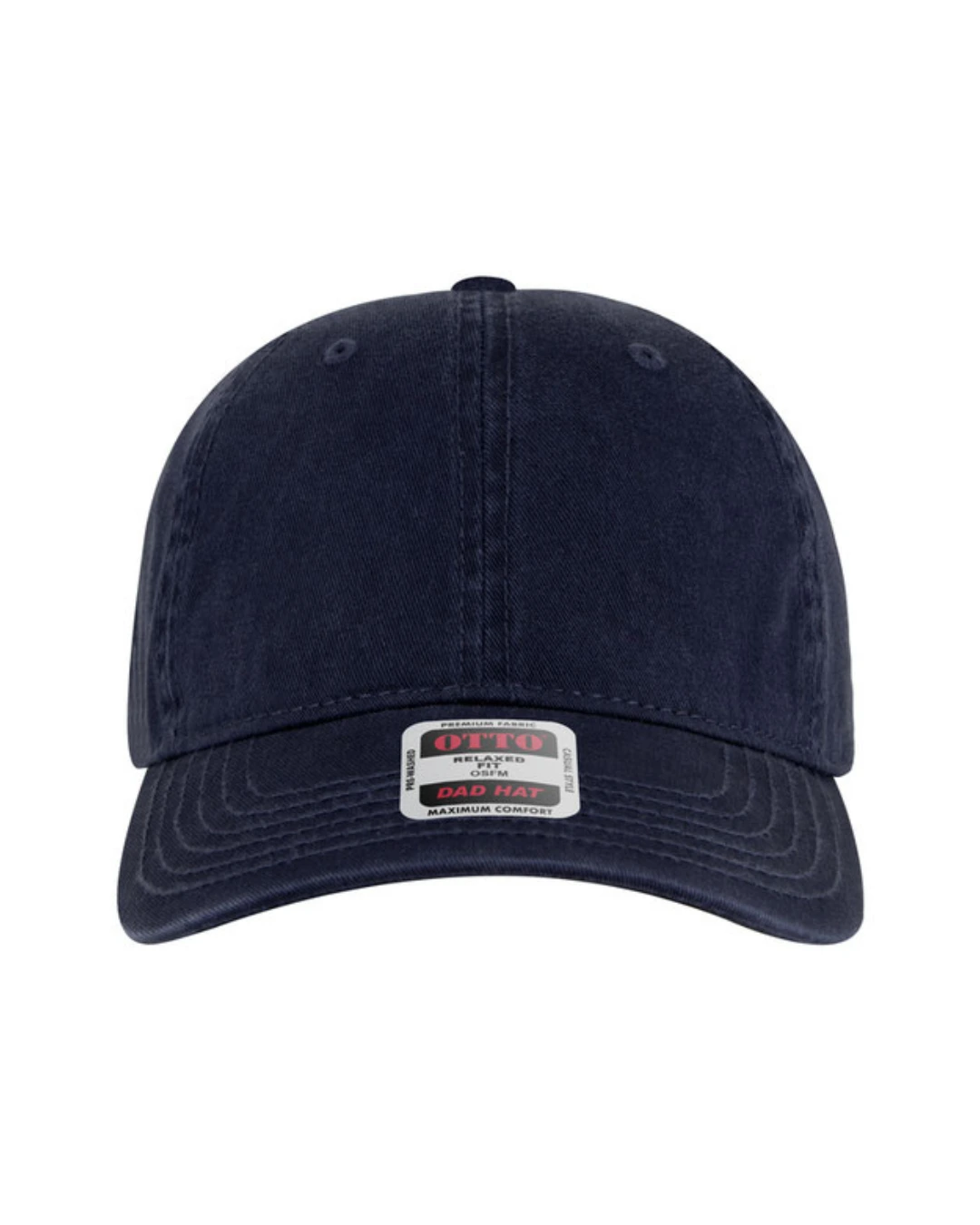 Custom baseball caps in Navy Blue