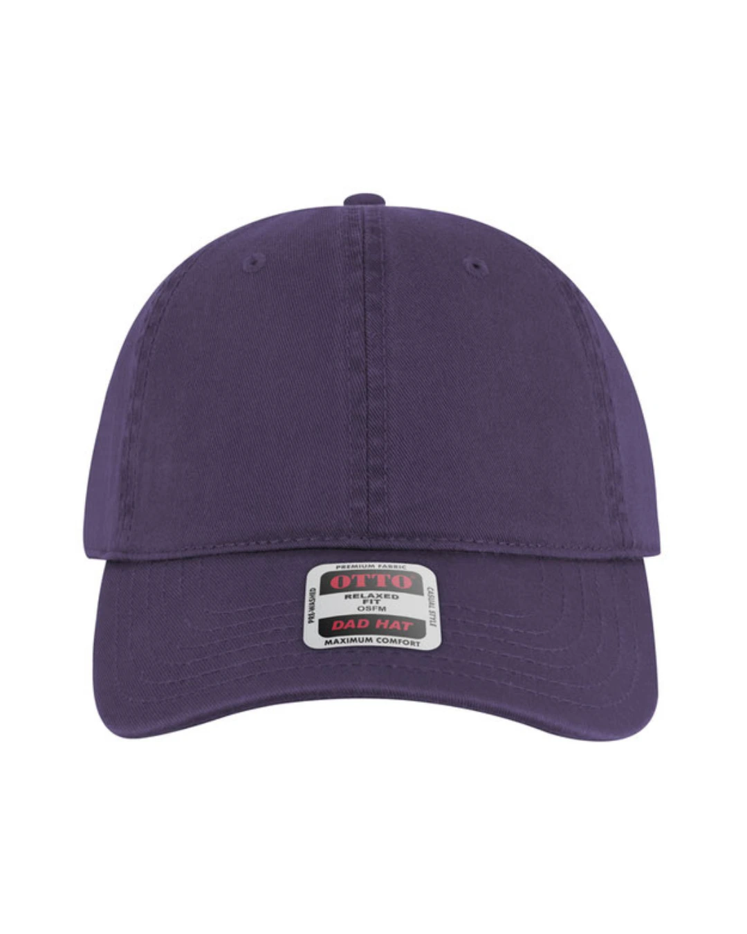 Custom baseball caps in Purple