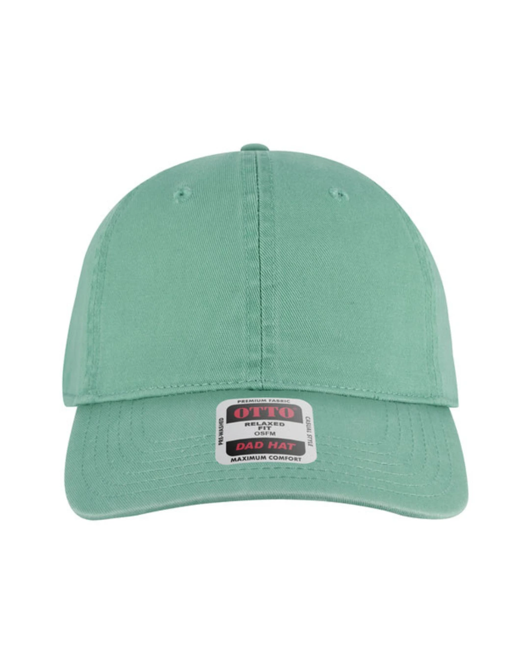 Custom baseball caps in Turquoise