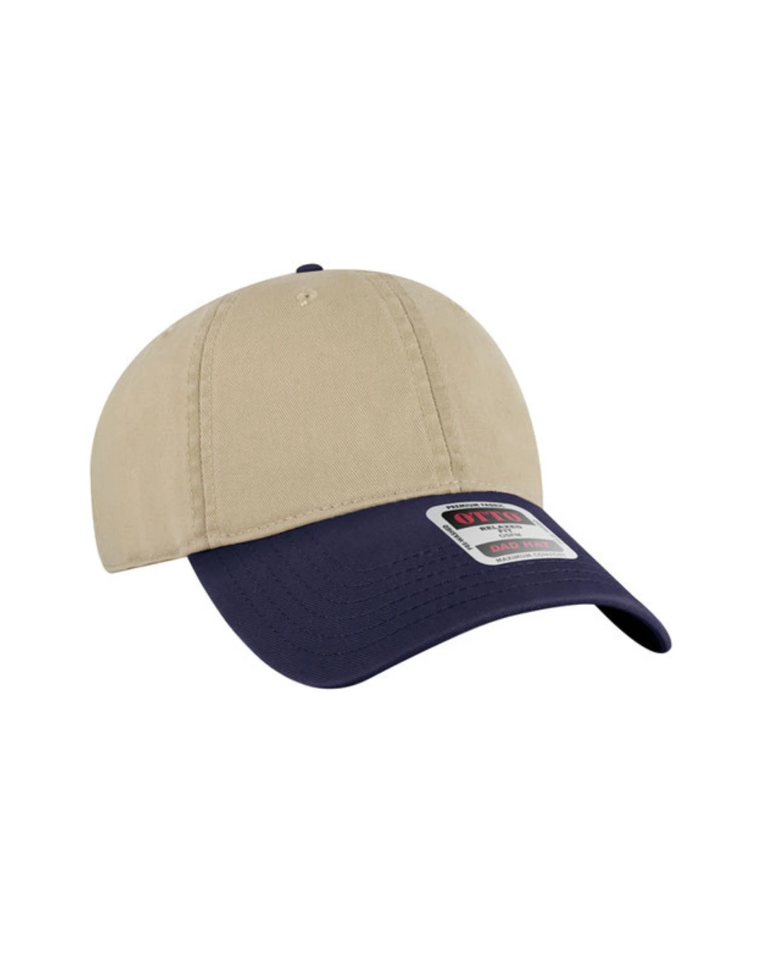 Custom baseball caps in 0432cs Sv Navy Bluekhaki
