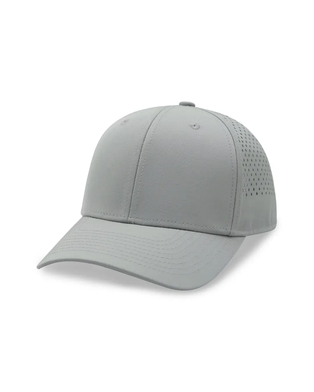 Custom golf hats in Gray Side