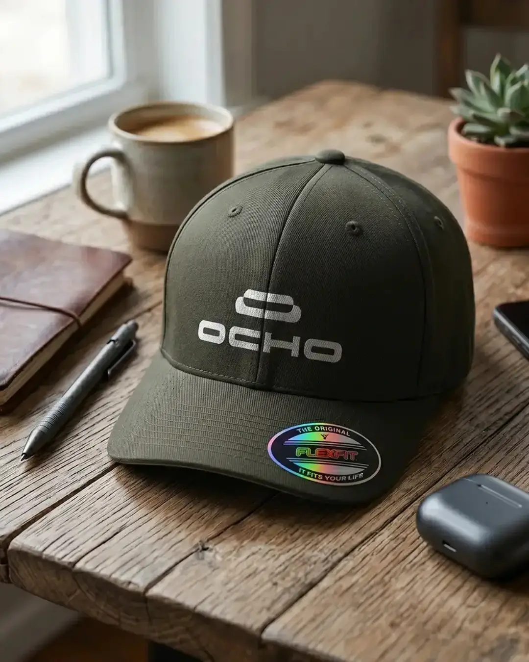 Custom fitted hats, Port Authority Flexfit