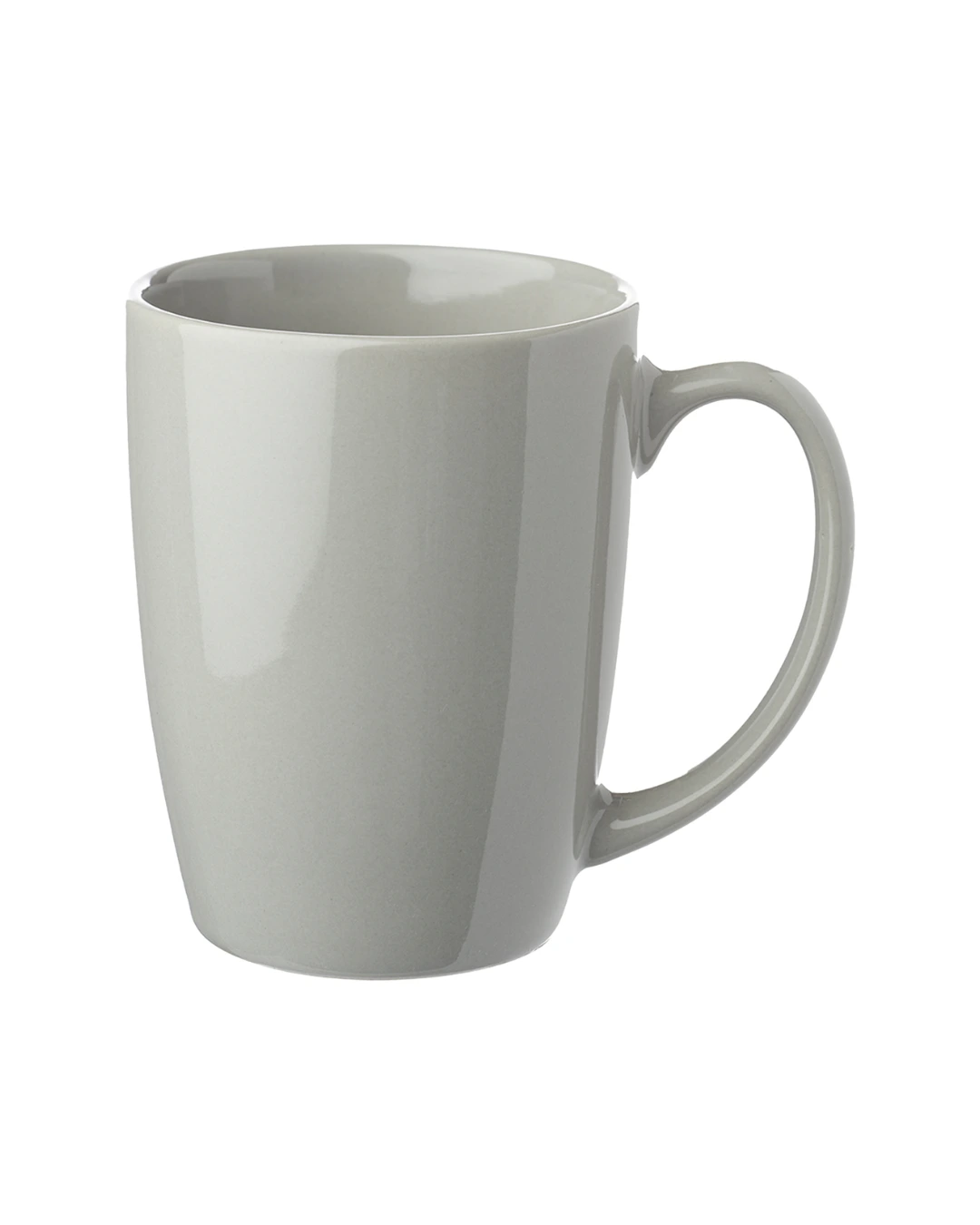 Custom glossy promotional coffee mug in Gray by Brandevois