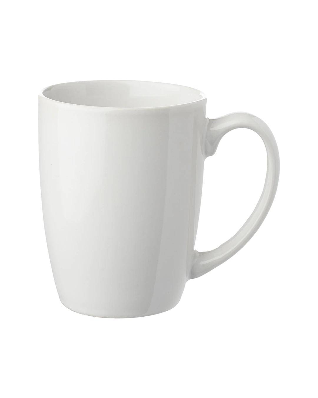 Custom glossy promotional coffee mug in White by Brandevois