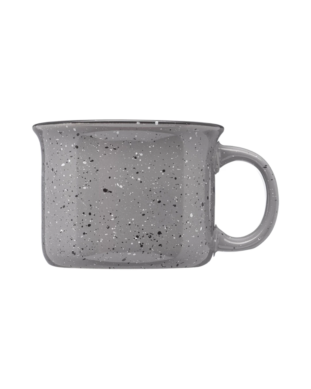 Custom speckled campfire mug in Gray by Brandevois