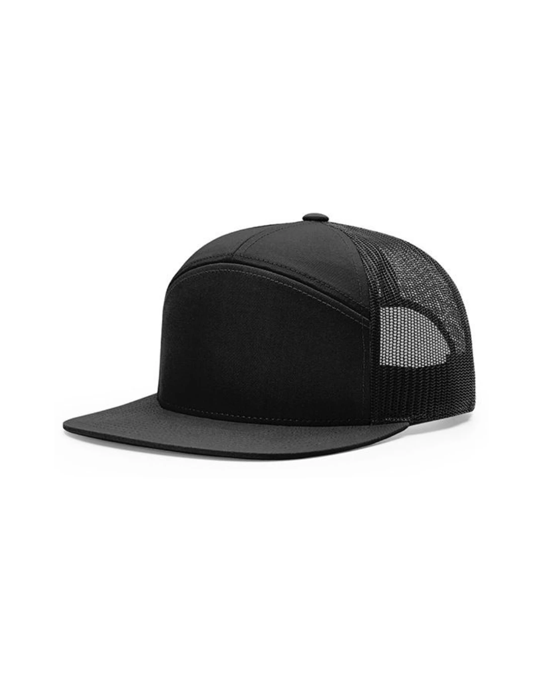 Custom trucker hats in Black