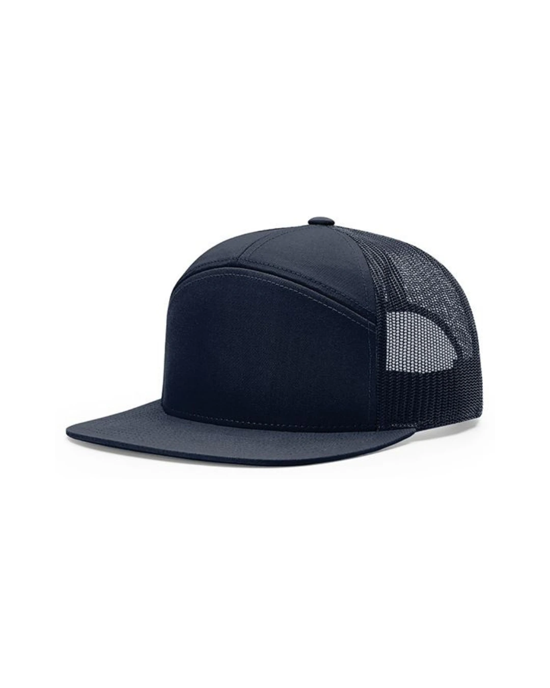 Custom trucker hats in Navy