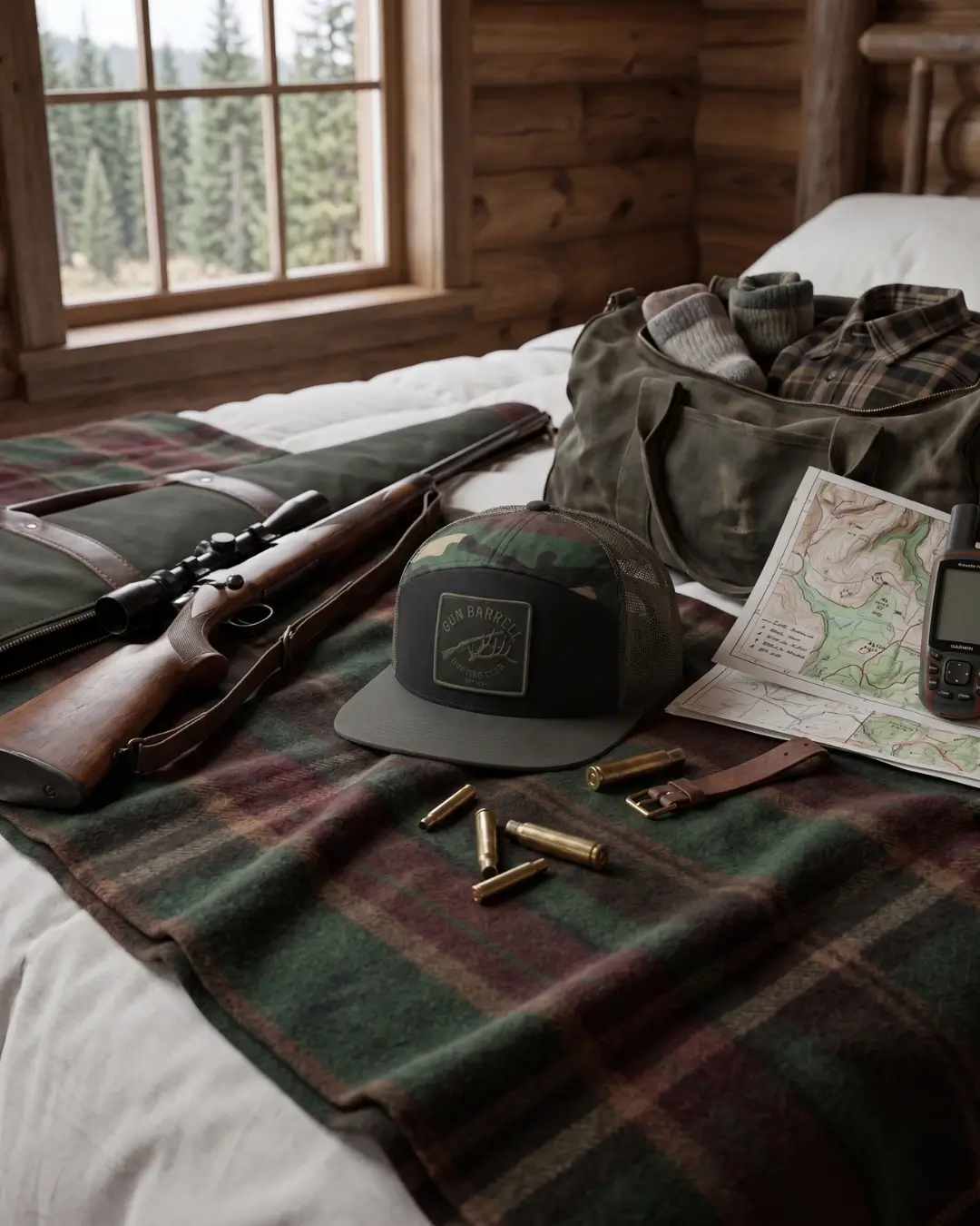 Custom trucker hats, 7-panel snapback