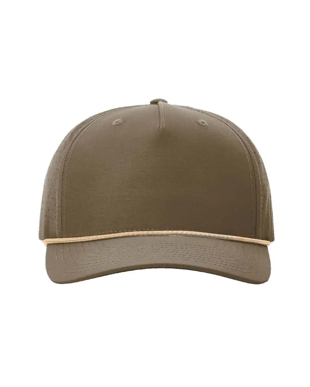 Custom Richardson rope cap in IGQVH RCRSX_dark loden green by Brandevois
