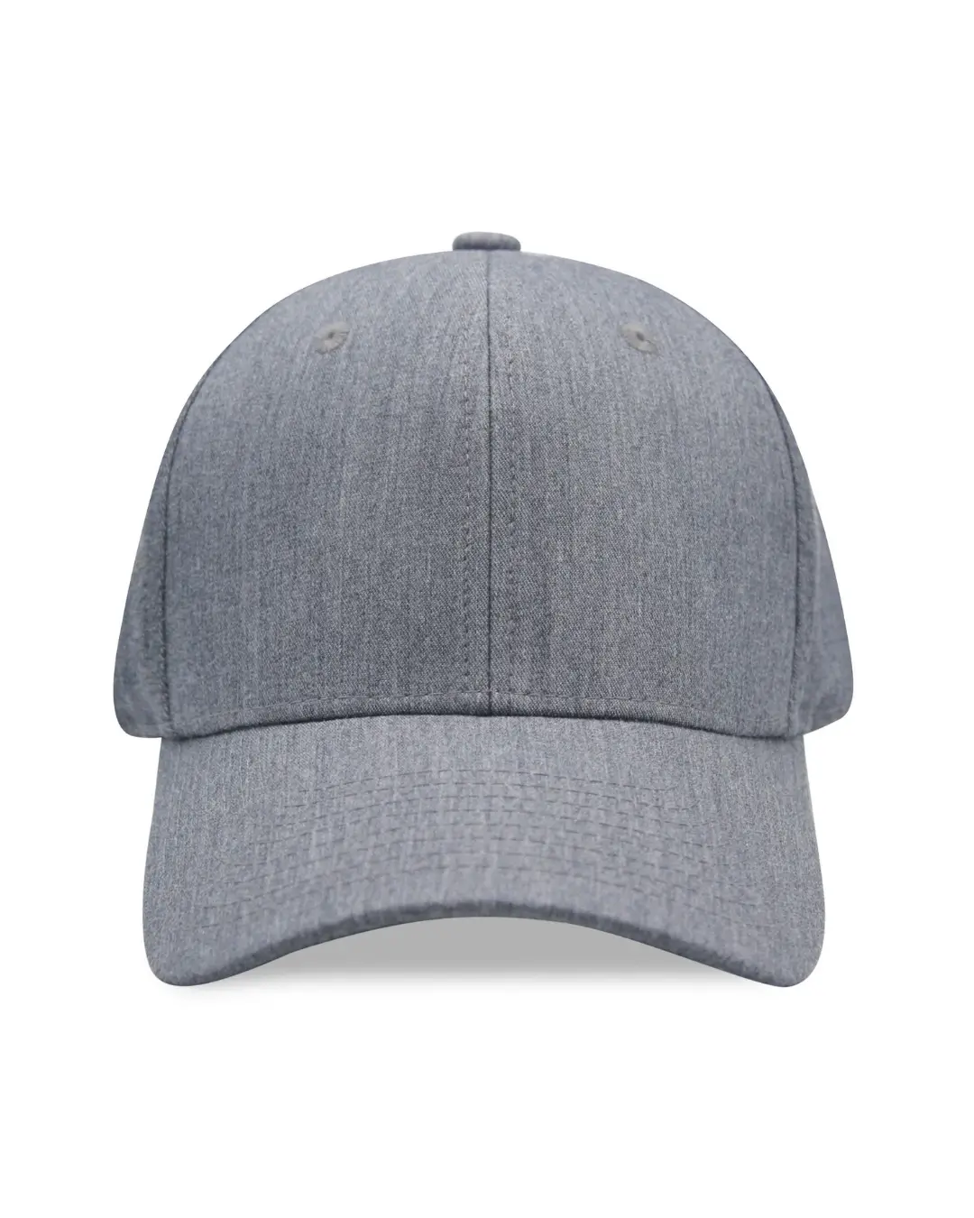 Custom golf hats in Heather Gray