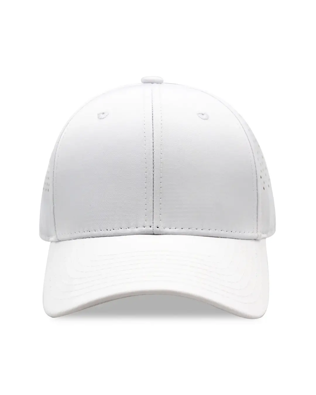 Custom golf hats in White