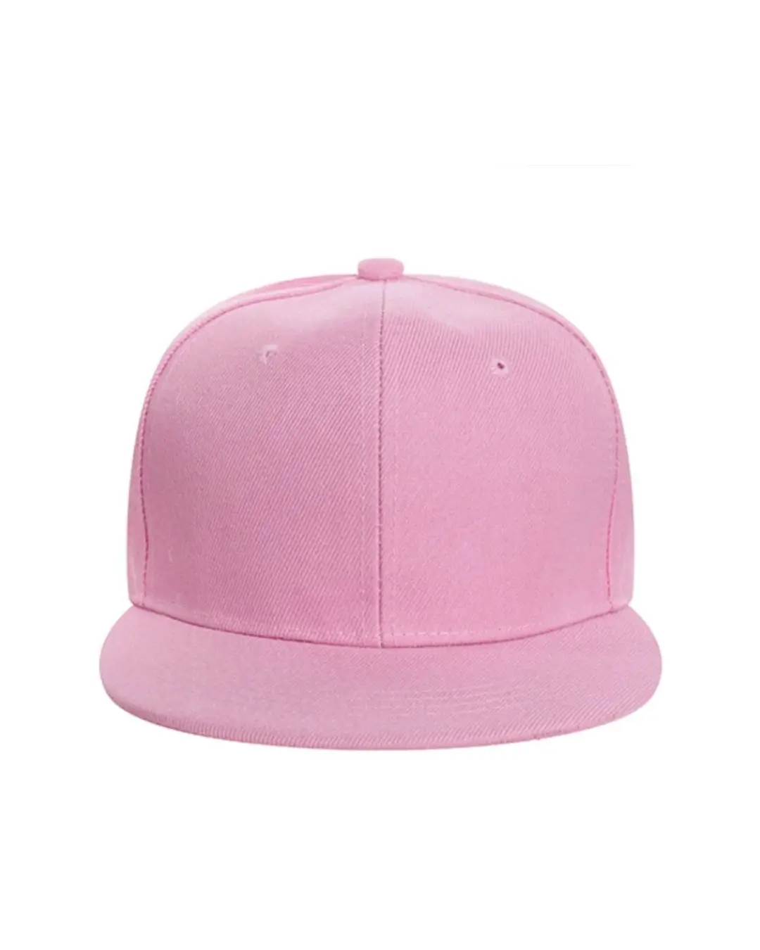 Custom flat bill hats in Pink
