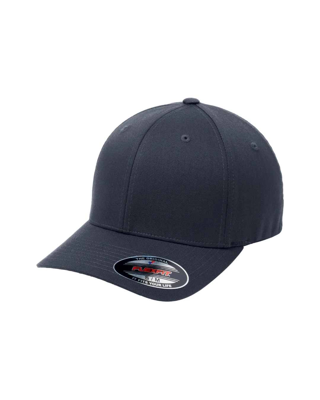 Custom fitted hats in Dark Navy
