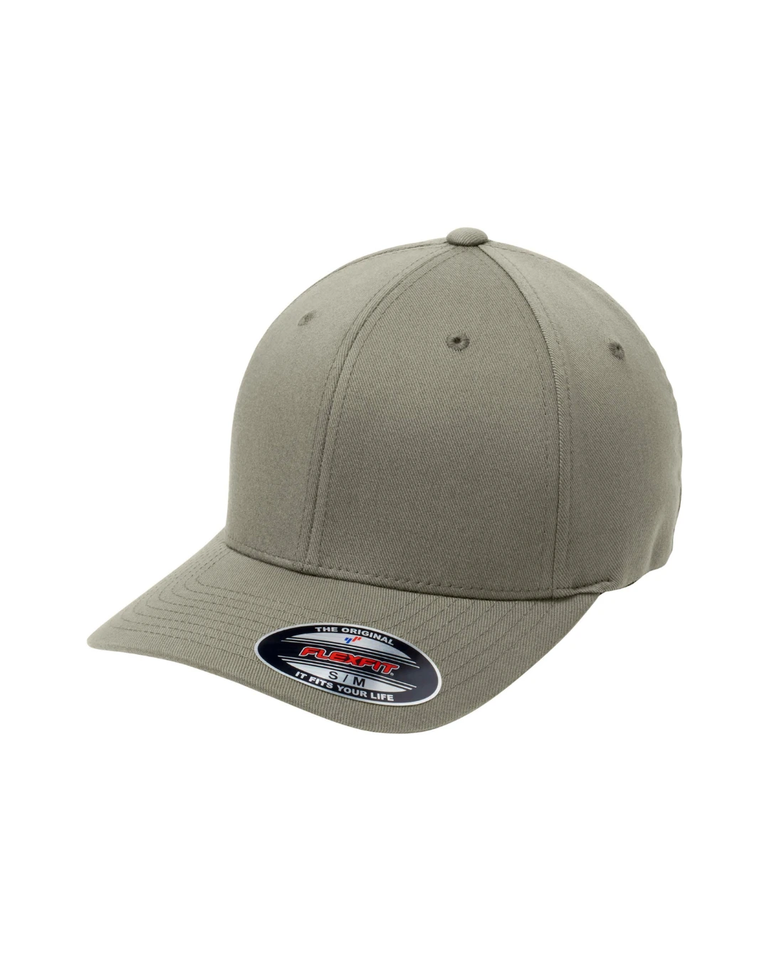 Custom fitted hats in Gray