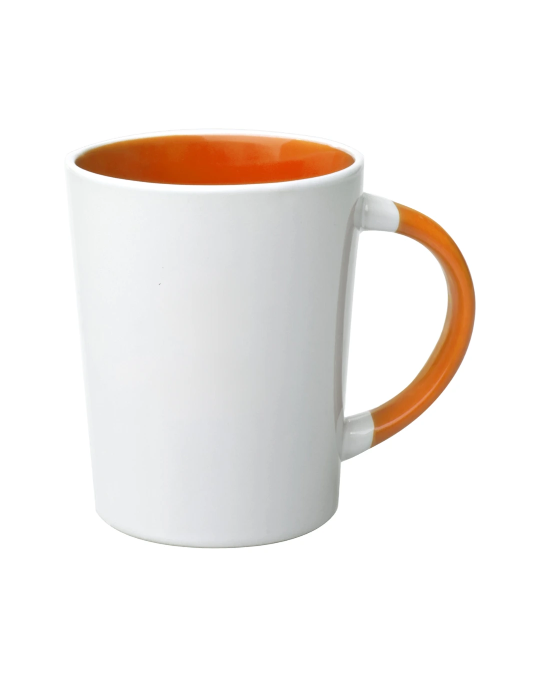 Custom ceramic mugs in Orange