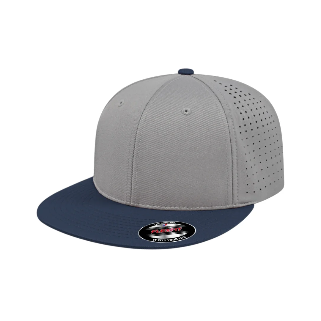 Silver / Navy Blue