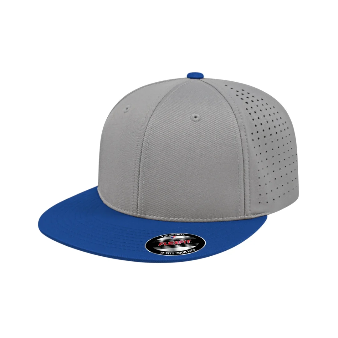 Silver / Royal Blue