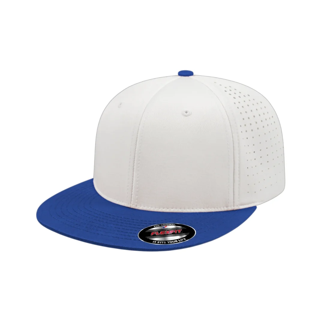 White / Royal Blue