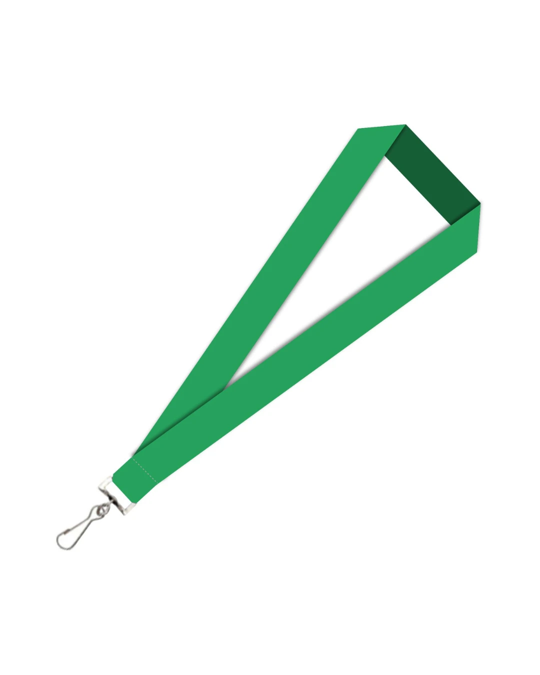Custom badge reels with lanyard in Lime Green