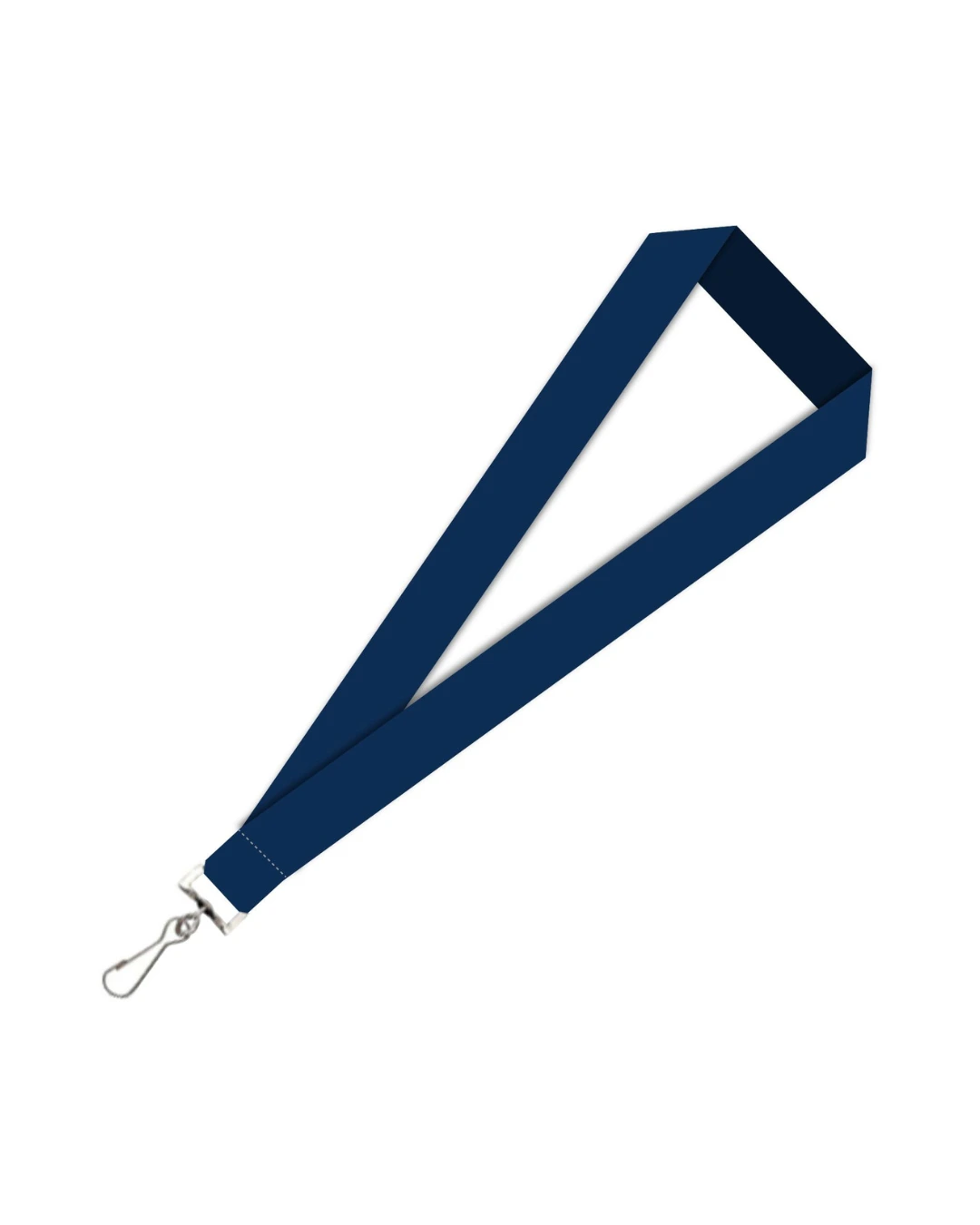 Custom badge reels with lanyard in Navy Blue