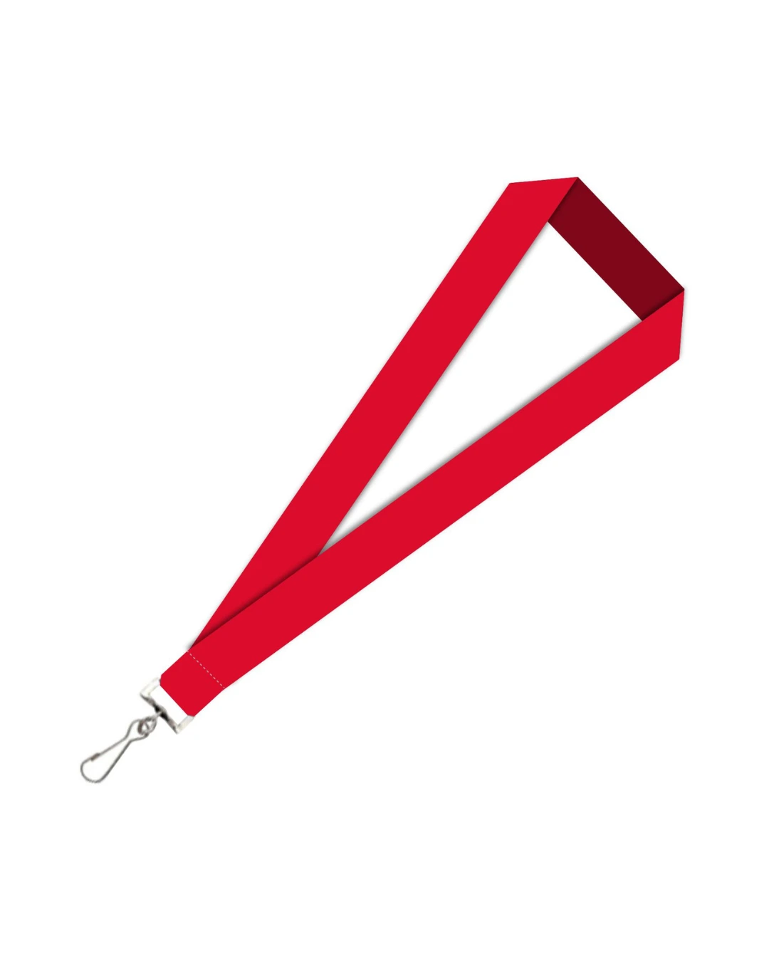 Custom badge reels with lanyard in Red