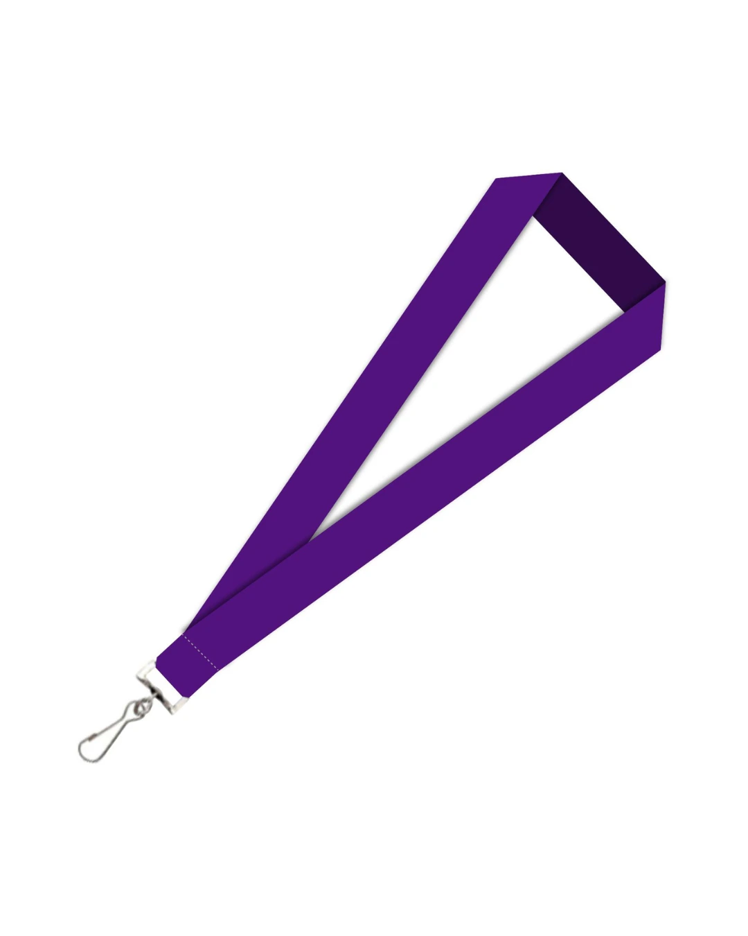 Custom badge reels with lanyard in Violet