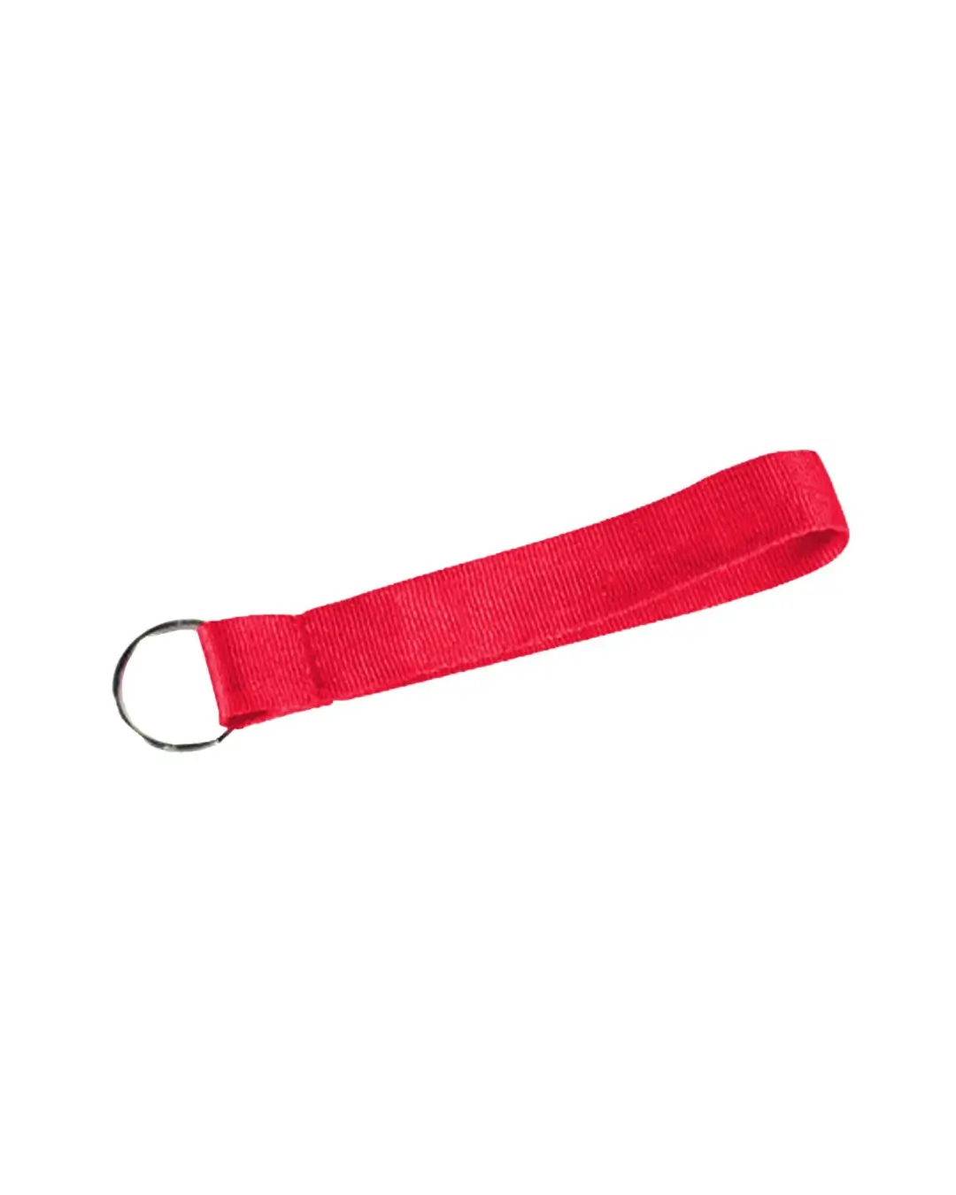 Custom wrist lanyards in Red