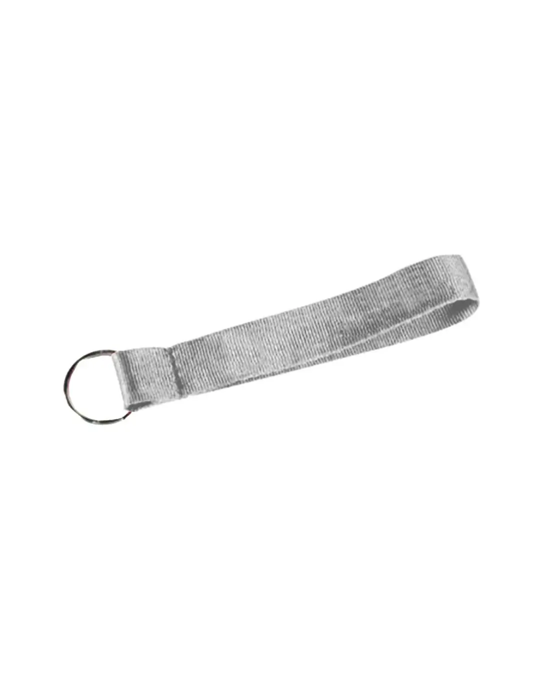 Custom wrist lanyards in Silver