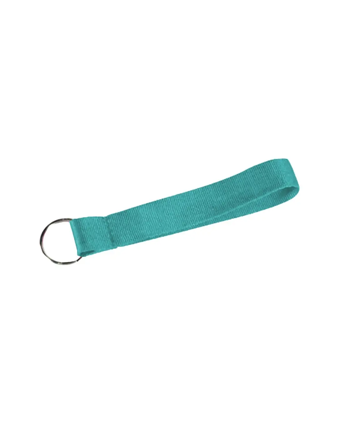 Custom wrist lanyards in Teal