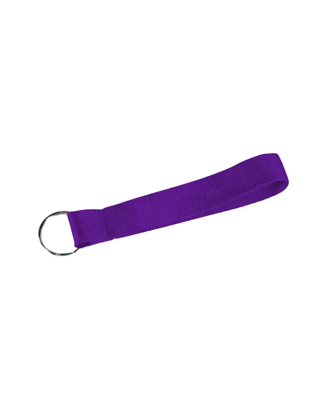 Custom wrist lanyards in Violet