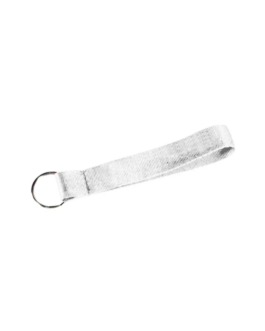 Custom wrist lanyards in White