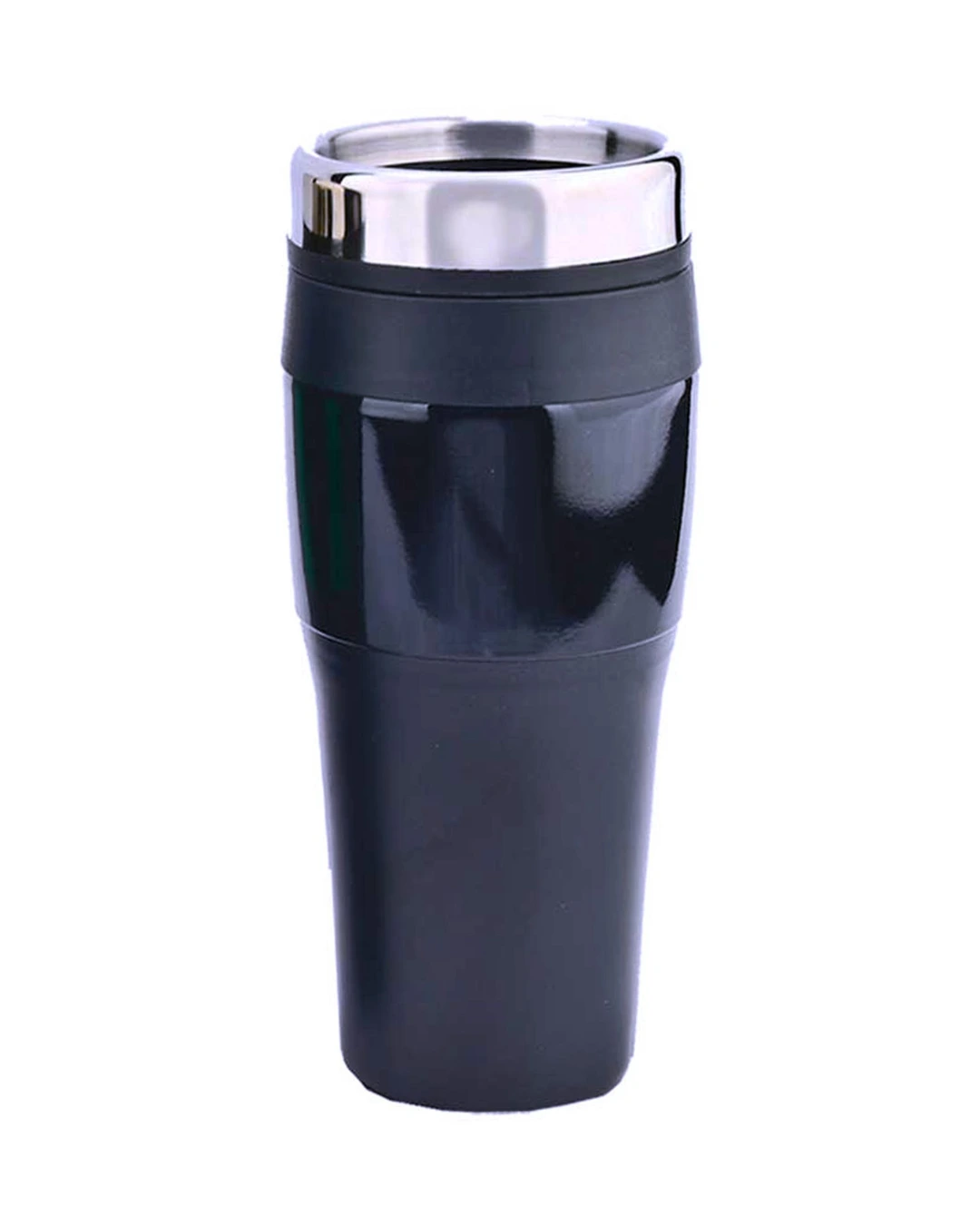 Custom insulated coffee mugs in Black