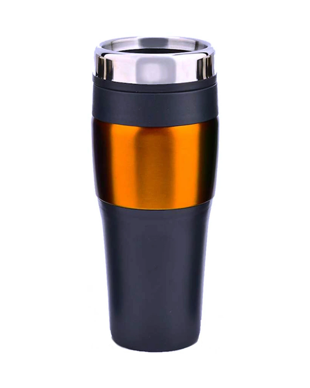 Custom insulated coffee mugs in Orange