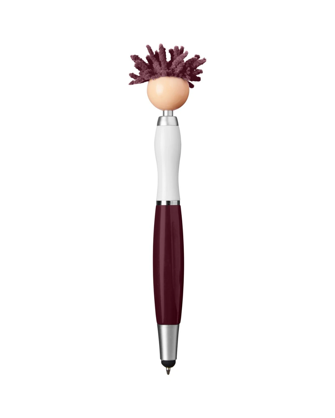Custom MopToppers pens in Burgundy, back