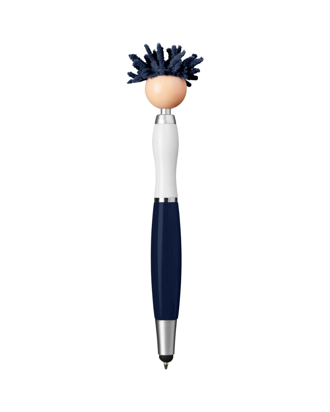 Custom MopToppers pens in Classic Navy, back