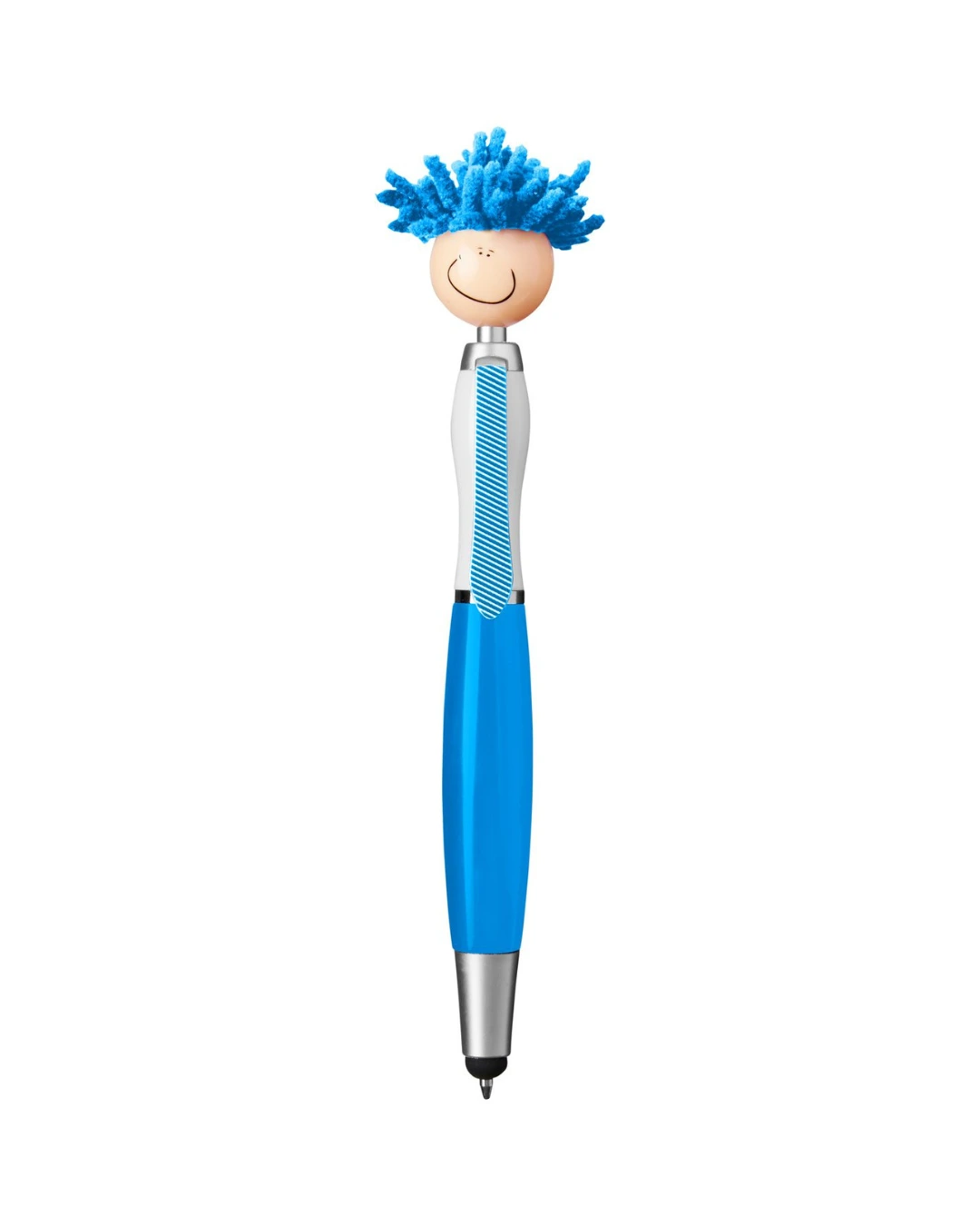 Custom MopToppers pens in Electric Blue
