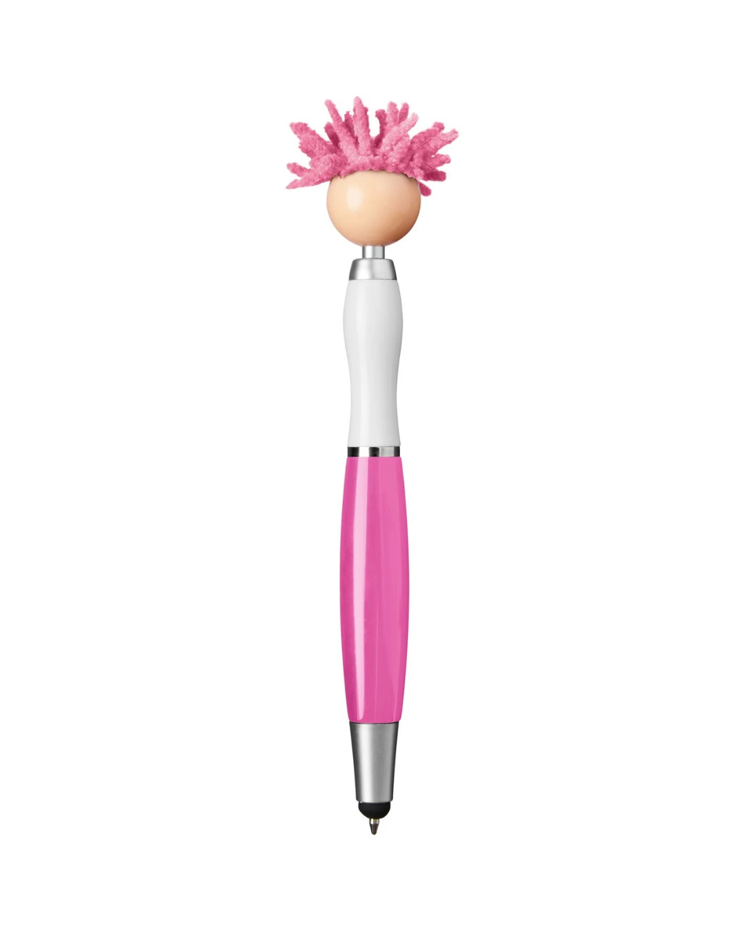 Custom MopToppers pens in Pink, back