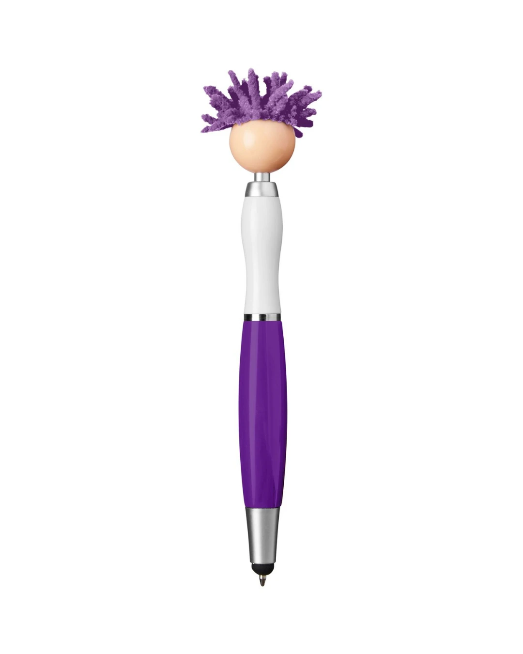 Custom MopToppers pens in Purple, back