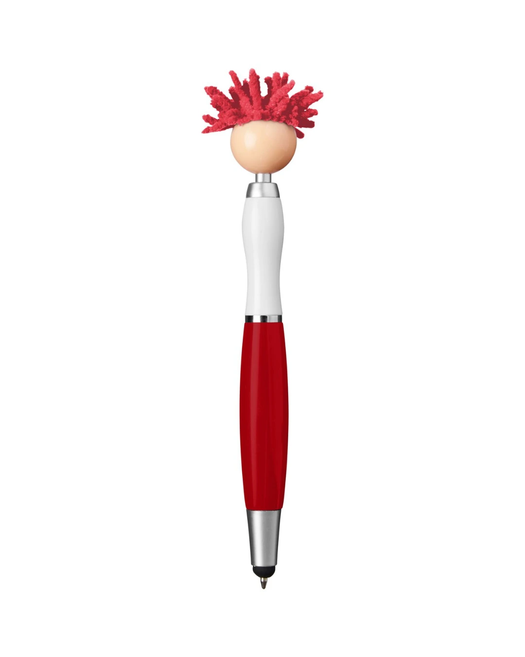 Custom MopToppers pens in Red, back
