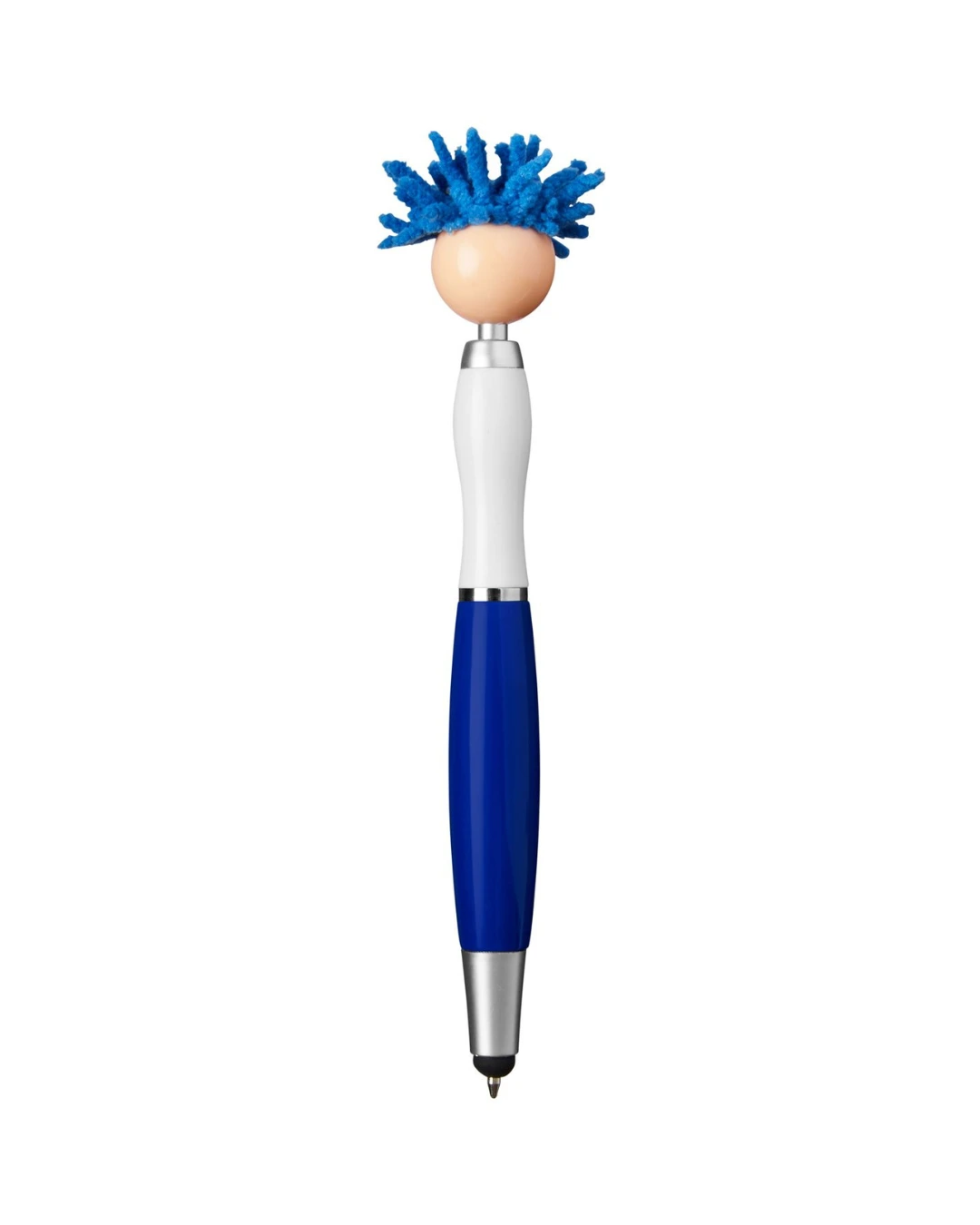 Custom MopToppers pens in True Royal, back