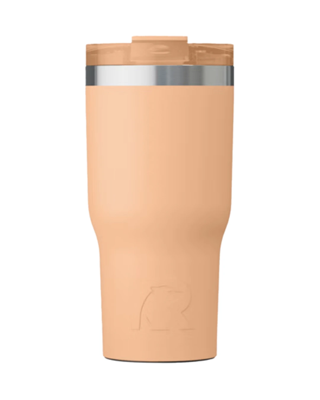 Custom RTIC tumblers in Peach Tea