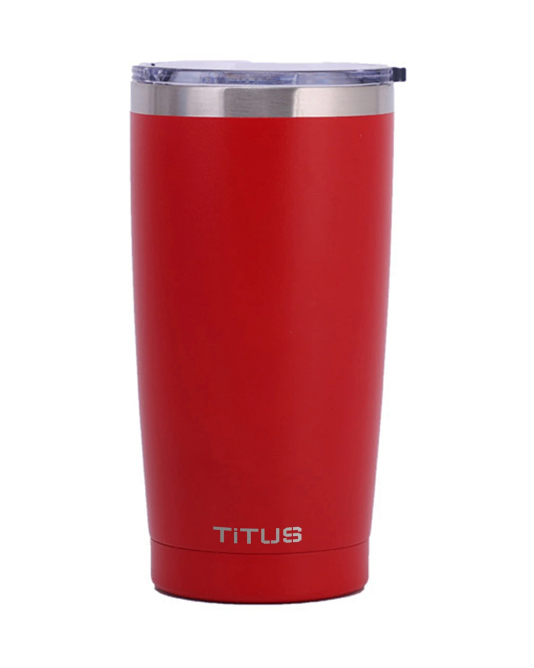 Custom stainless steel tumblers in Red