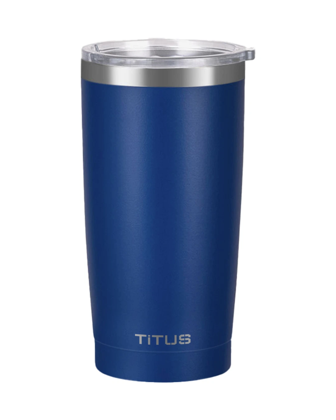 Custom stainless steel tumblers in Royal Blue