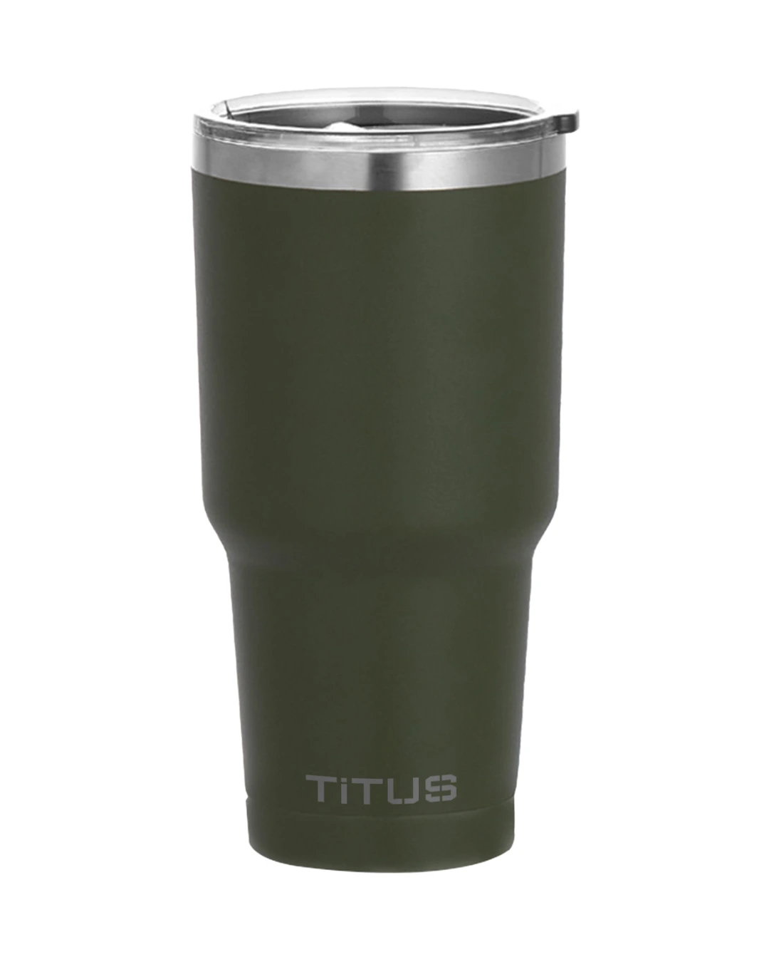 Custom insulated tumblers in Forest Green