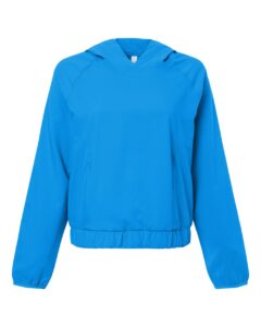 Custom sun shirts in Electric Blue